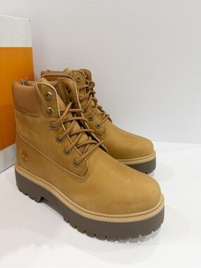 Timberland Women's Stone Street 6-Inch Waterproof Platform Boots